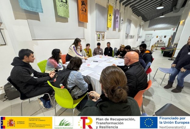 ¡La dinámica del grupo en la reunión participativa de Alcobioup! en Agora
