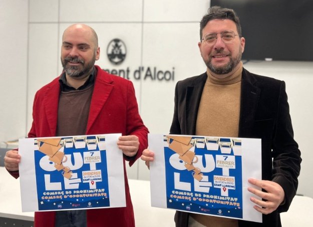 Àlex Cerrado y Alejandro Cerro en la presentación