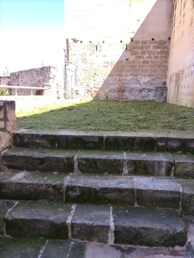 Zona desbrozada junto a las Murallas