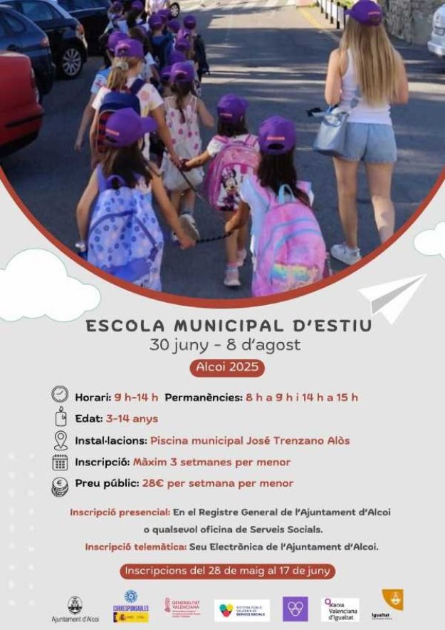 Cartel Escola Municipal d'Estiu