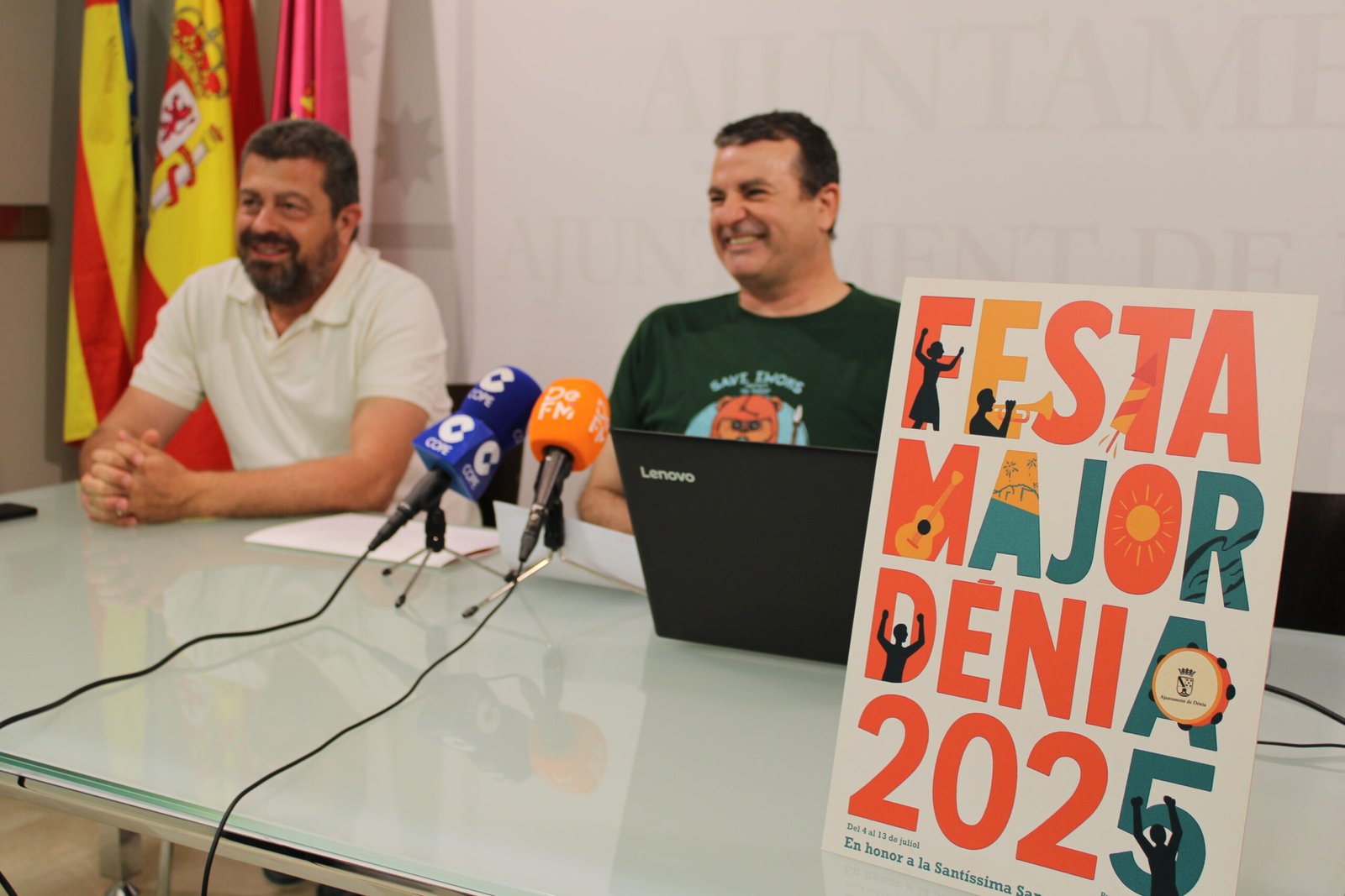 La música llena la programación de la Festa Major de Dénia 2025