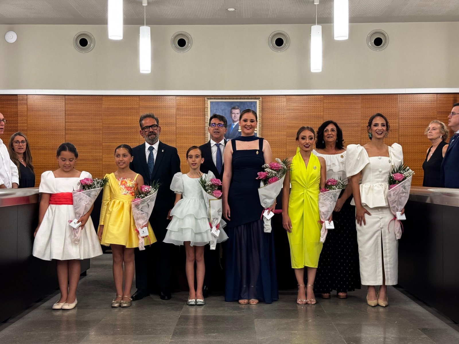 Presentación de cargos de Fogueres i Barraques en San Vicente del Raspeig