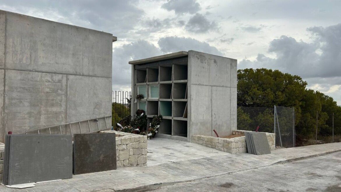 Finalizan las obras de construcción de 382 nuevos nichos en el cementerio de San Agatángelo