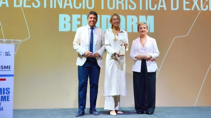 Benidorm logra el ‘Premi Turisme Comunitat Valencia’ como Destino Turístico de Excelencia