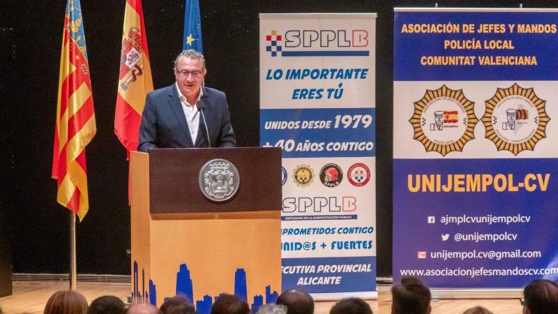 Benidorm alberga una jornada formativa para mandos de Policía Local de toda la Comunitat