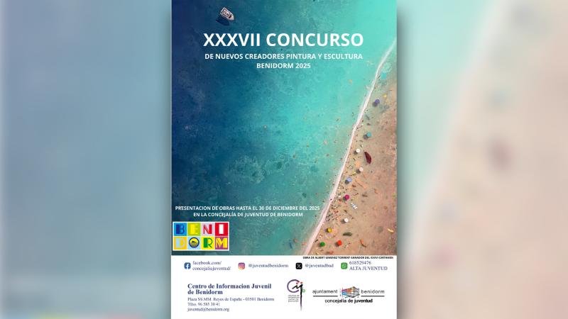 Juventud convoca una nueva edición del Concurso de Nuevos Creadores