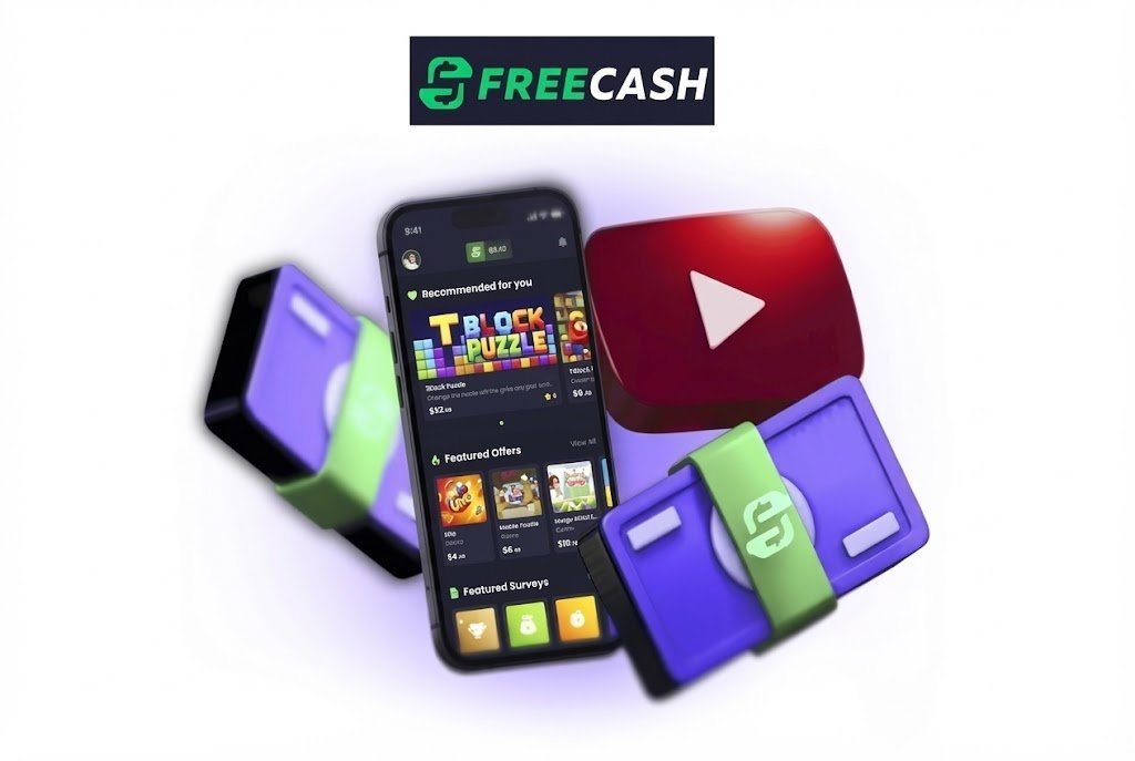 Freecash presenta una forma divertida y sencilla de ganar dinero viendo vídeos de YouTube