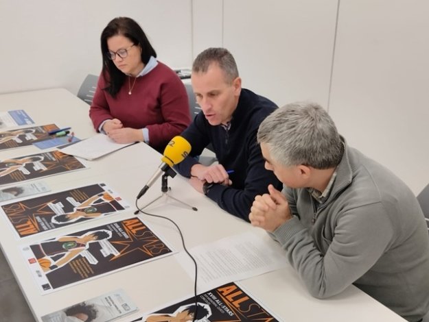 Monica Cerdá, Alberto Belda y Paco Agulló en rueda de prensa