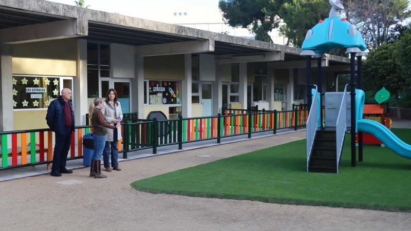 Nuevo patio en Les Caletes
