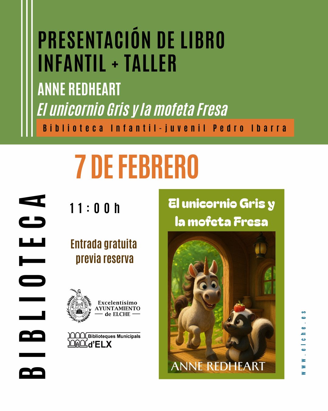 Presentación de libro infantil en la Biblioteca Pedro Ibarra